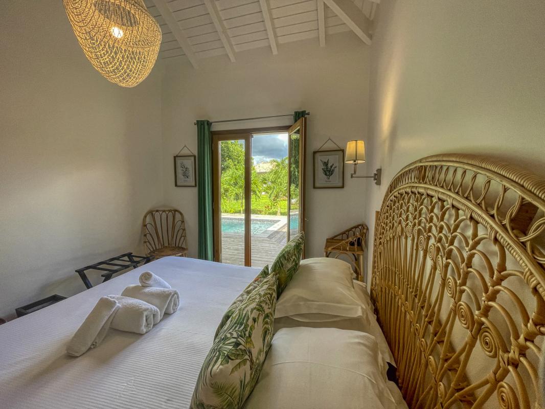 Villa Petit Bourg Guadeloupe__Chambre 1 bi